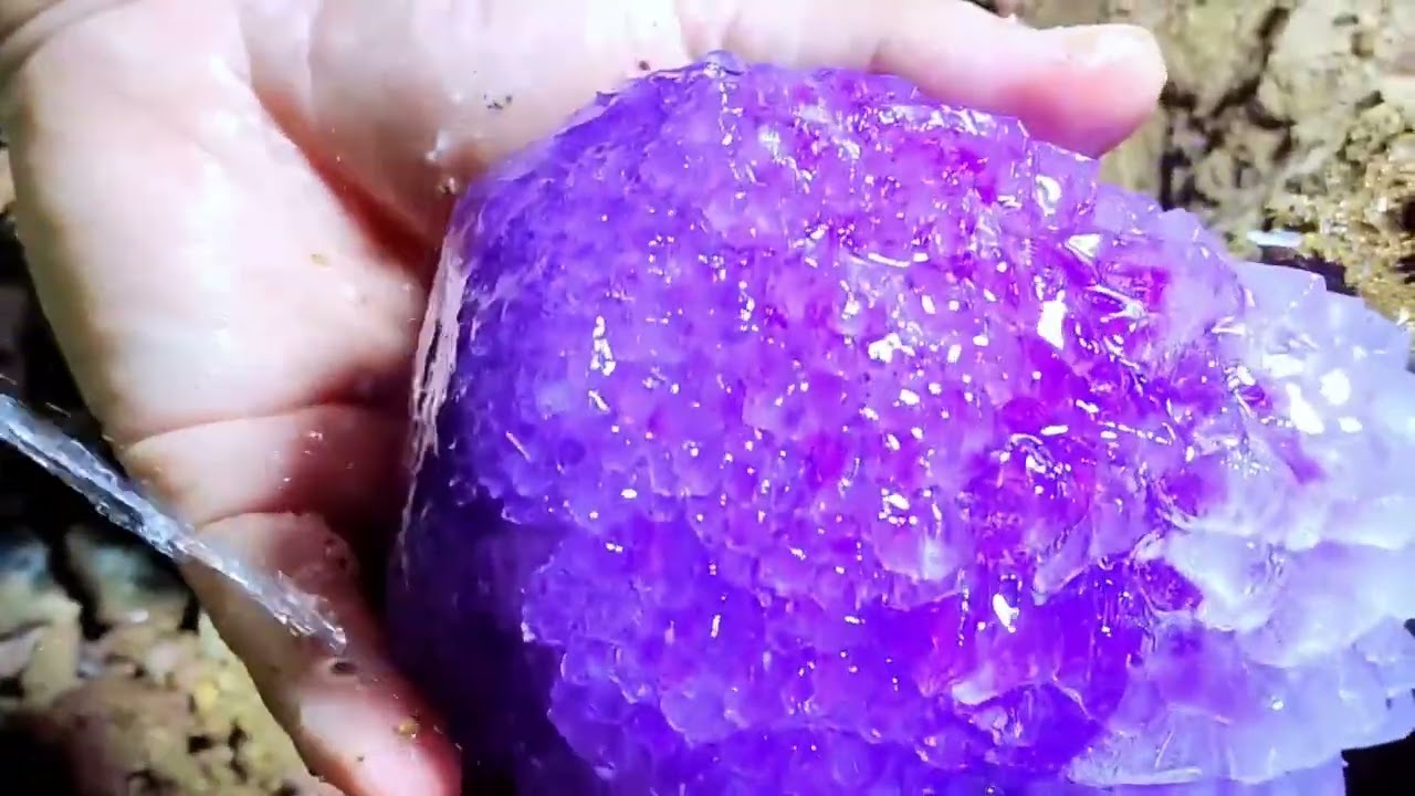 We Found a Giant Amethyst and Blue Diamond Inside a Volcanic Cave