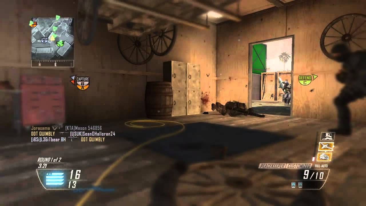 SMG Diamond Camo Gameplay- Peacekeeper