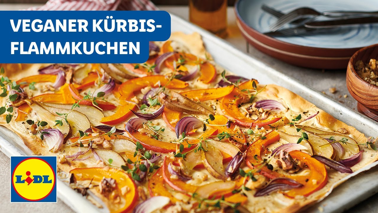 Flammkuchen | Kürbis | | Lidl Kochen