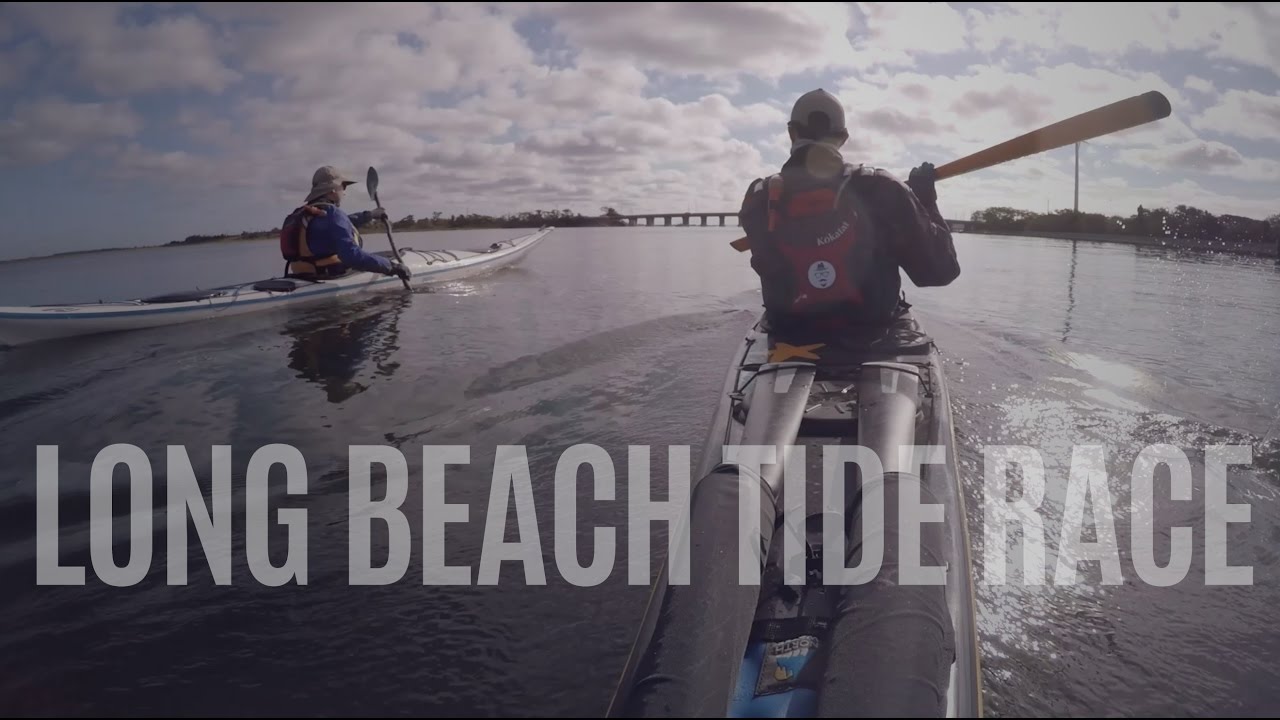 Long Beach Tide Race Surfing - Kayak Hipster