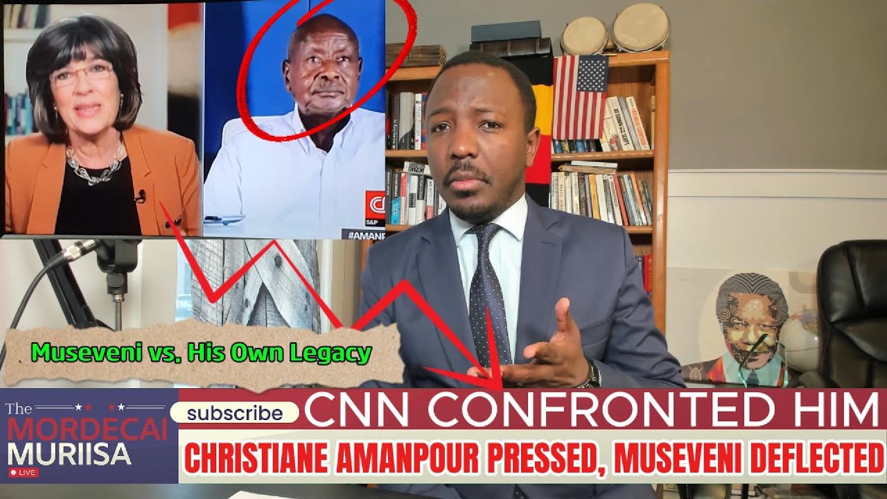 CNN Confronted Him: Christiane Amanpour Pressed, Museveni Deflected.