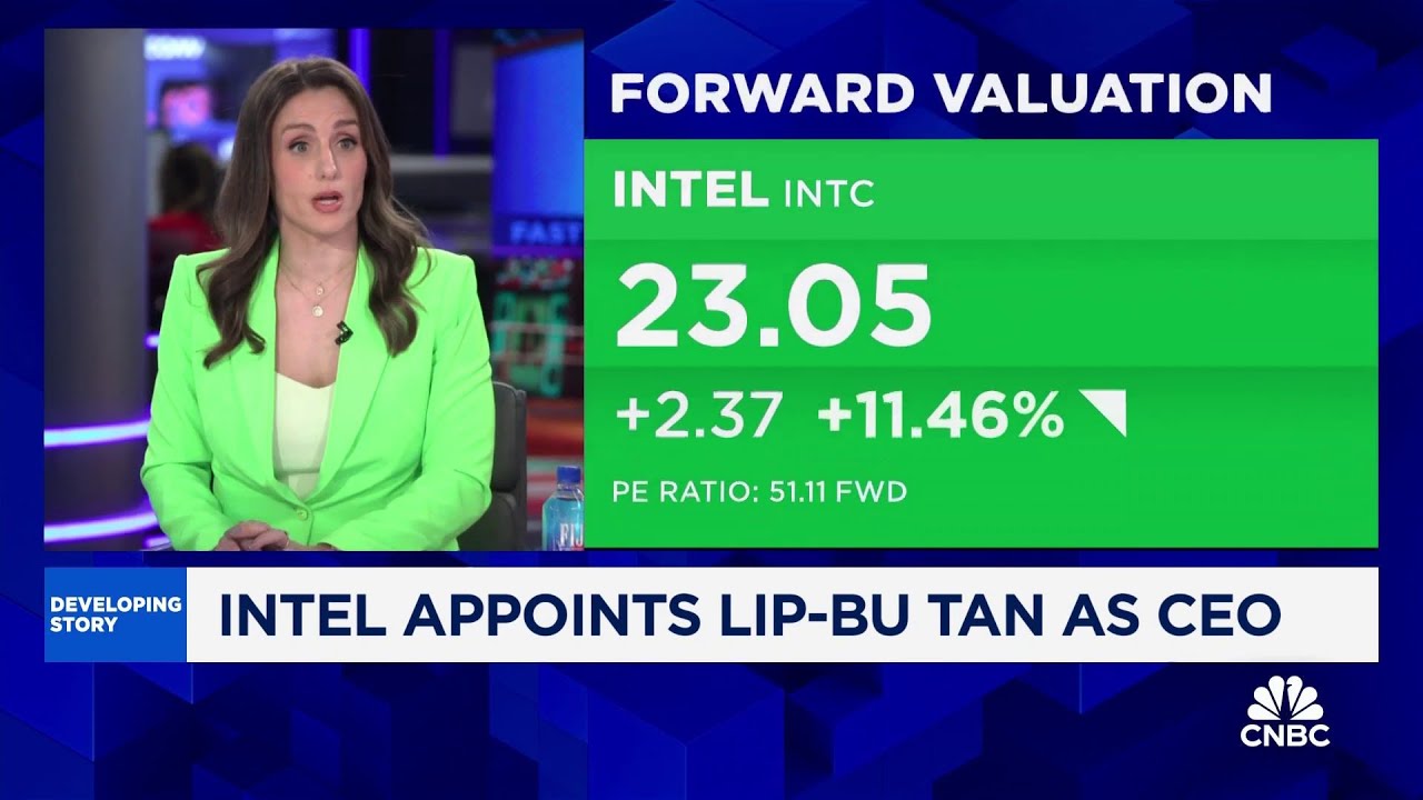 'Fast Money' traders react to Lip-Bu Tan taking over as Intel CEO
