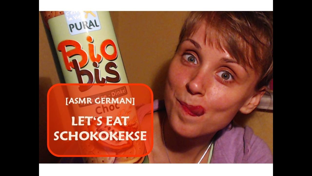 [ASMR GERMAN] 💮 🍪 LET'S EAT: CHOCOLATE COOKIES (MUKBANG) 🍪 💮 WHISPERED 💮 🍪