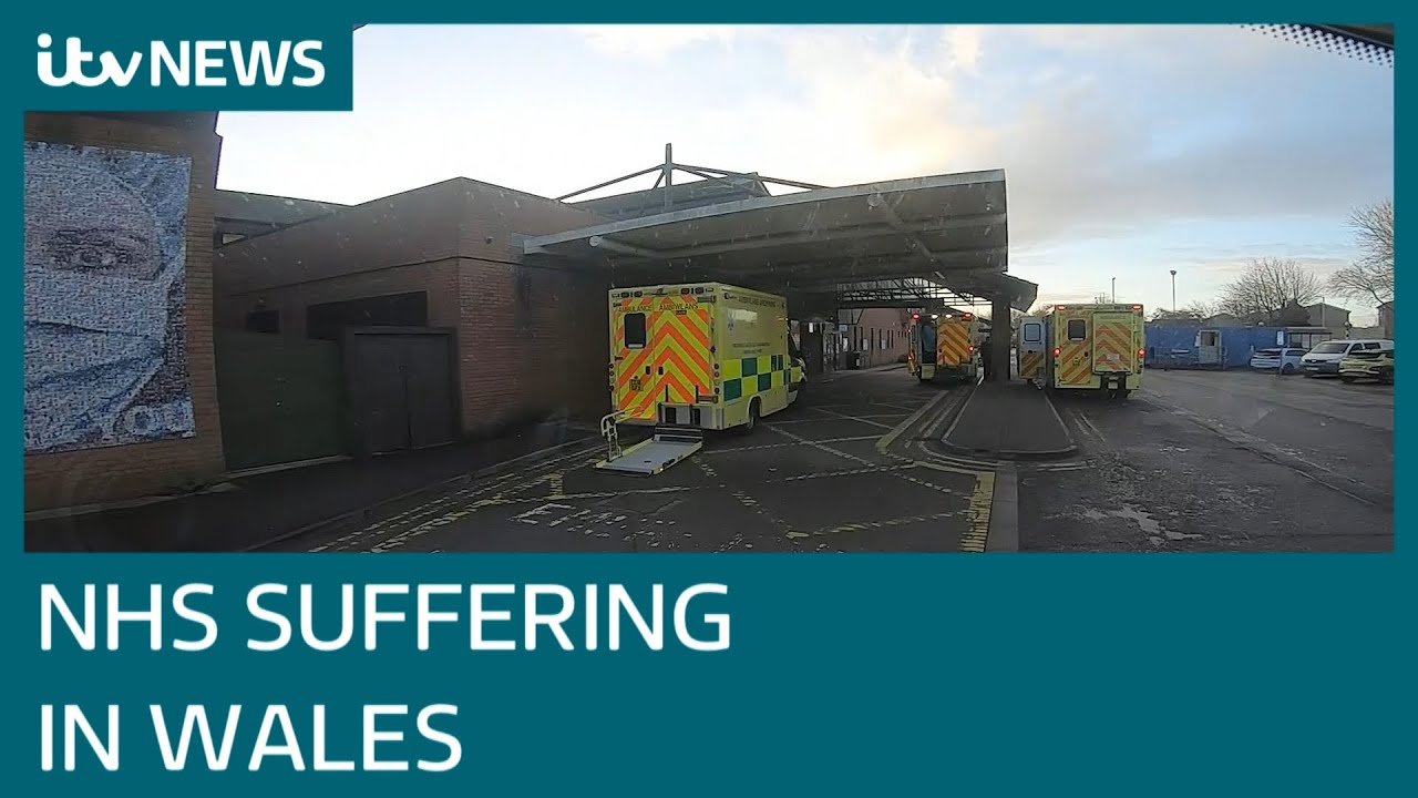 'Beyond crisis point': Wales' ambulances are stuck waiting with hospitals under pressure | ITV News