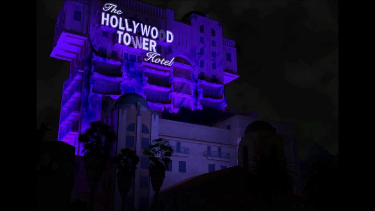 Tower of Terror, Disneyland, 3D Model