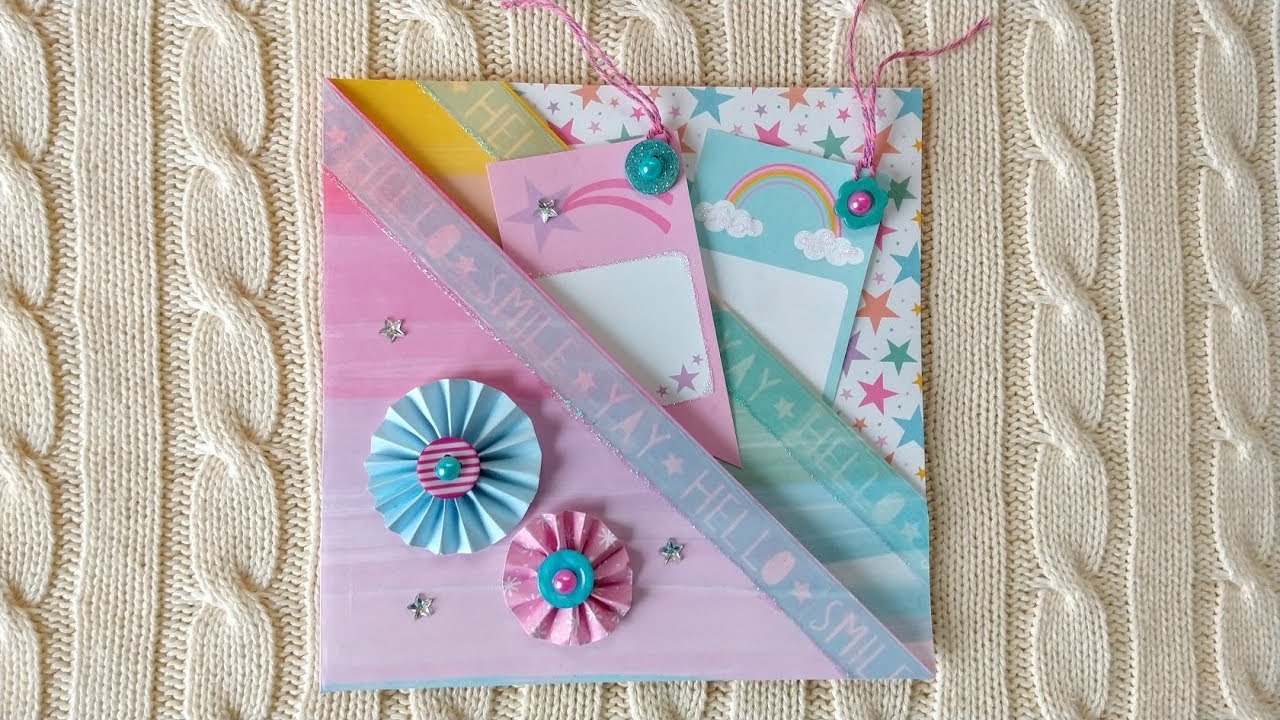 Making a pocket card with Trimcraft's 