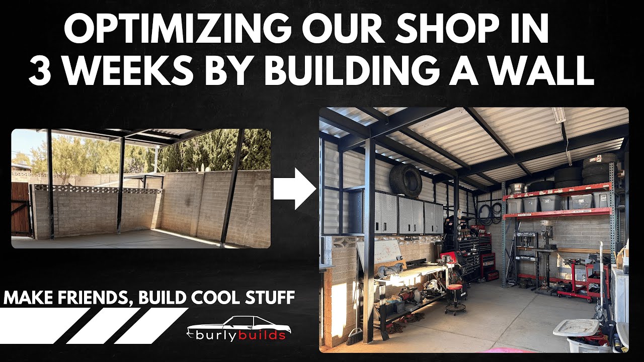 Transforming Our Workshop Forever with One Simple Wall