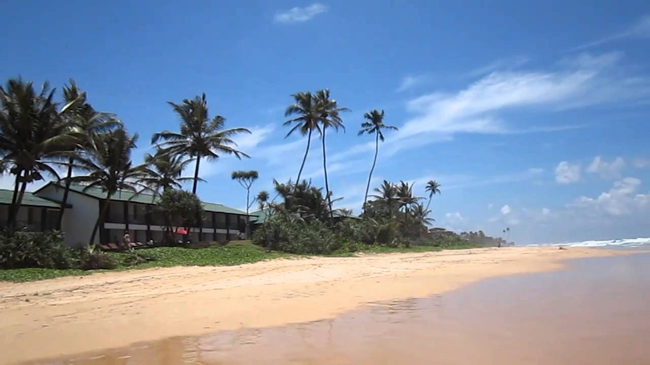 Strand am Long Beach Hotel in Koggala - Sri Lanka