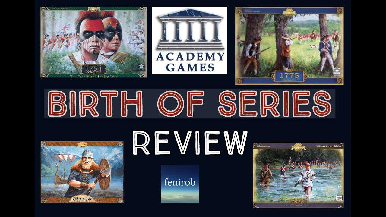 The &ldquo;Birth Of&rdquo; Board Game Series | Academy Games - A Slightly Drunk (But Serious) Review