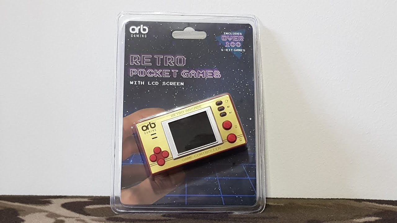 RETRO POCKET GAMES OVER 100 8-BIT GAMES