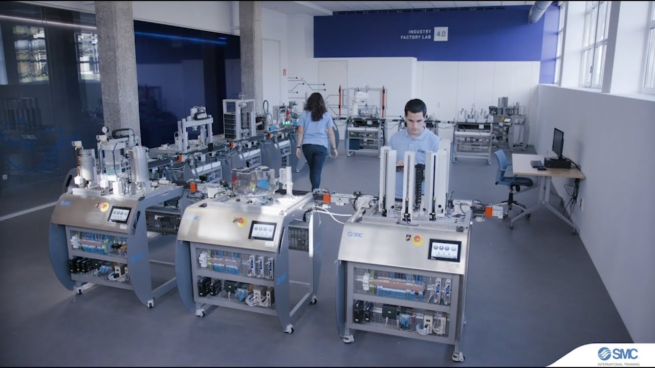 How does the SIF-400, the training system for Industry 4.0, work?