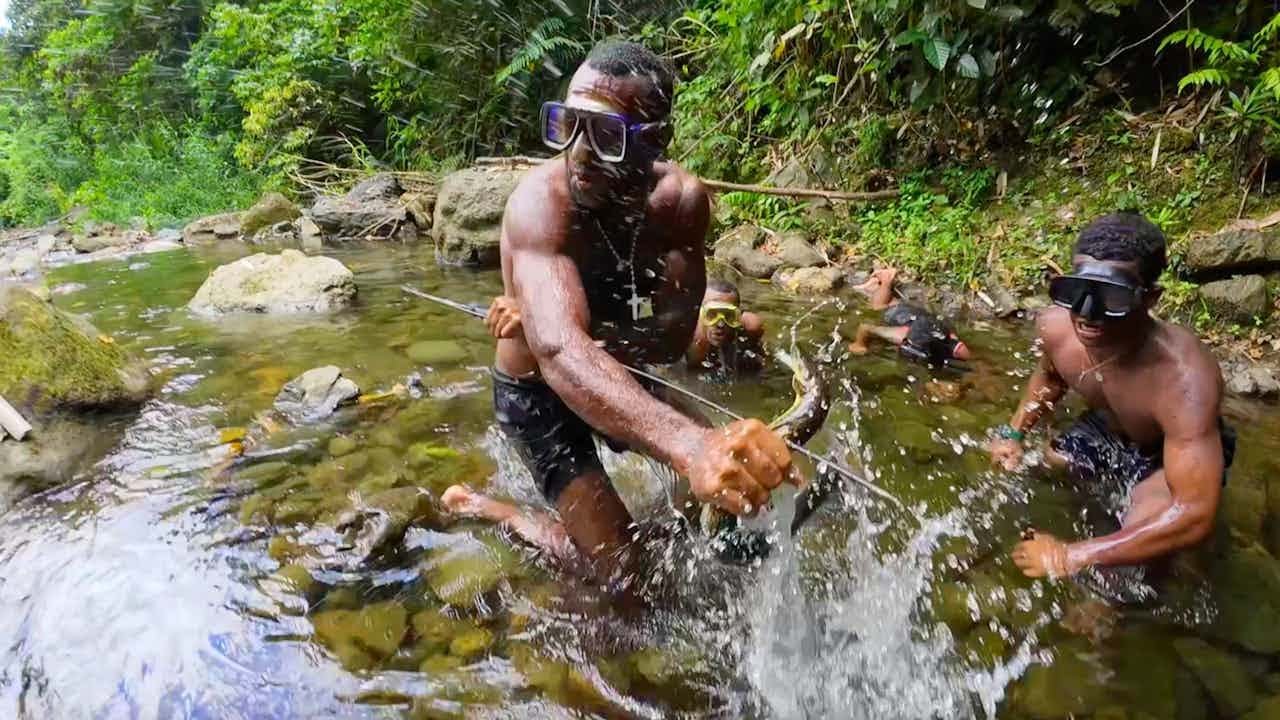 Spearfishing In The Interior Of Serua Highlands🏞️🇫🇯