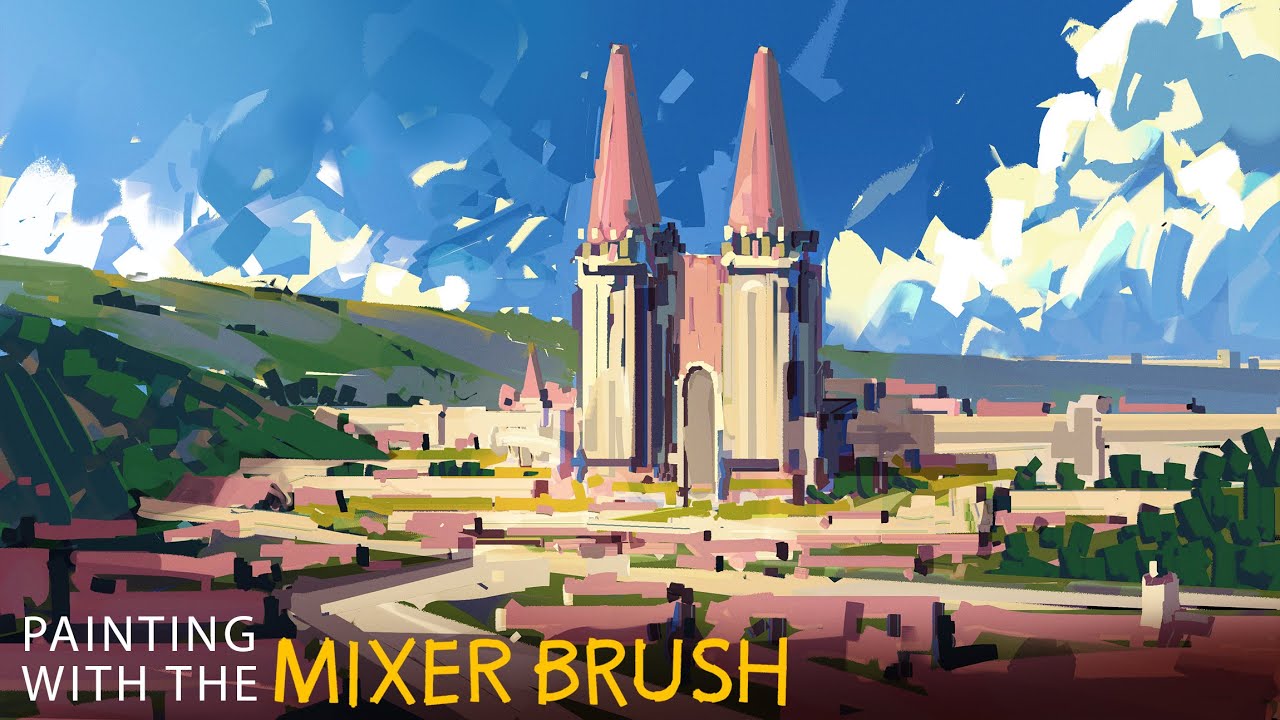 More Painting with the Mixer Brush: Full Painting Process