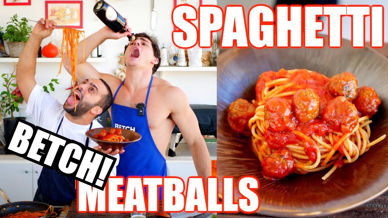 SPAGHETTI MEATBALLS CON @itsQCP 🍝