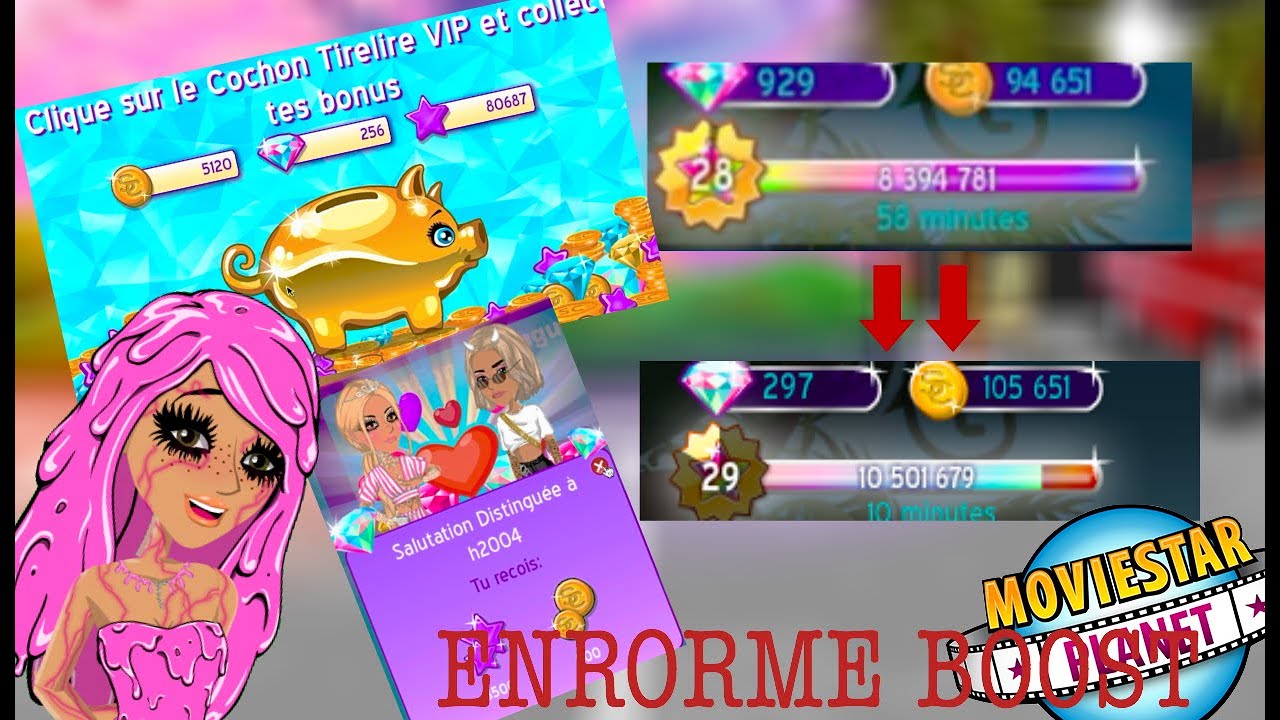 ÉNORME BOOST MSP ❤︎ 1 Million de fame ❤︎