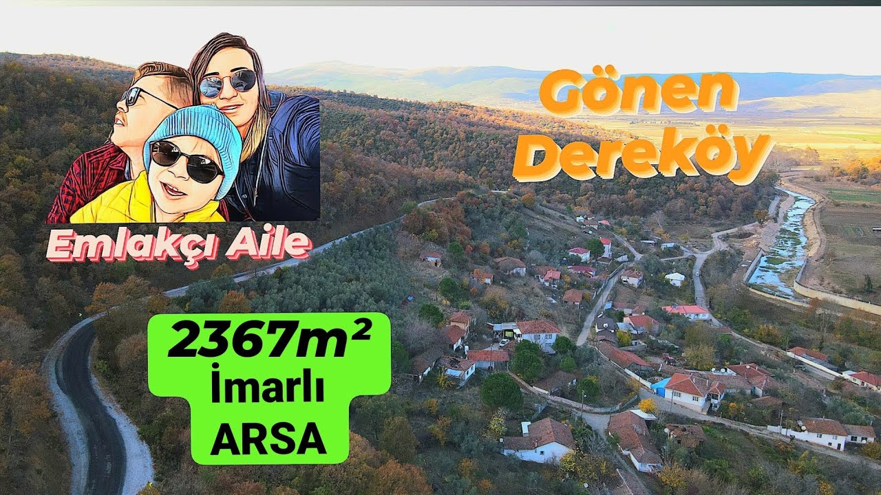 Satıştan Vazgeçildi! DEREKÖY'DE HARİKA MANZARASI İLE 2367m² SATILIK ARSA! 650.000₺