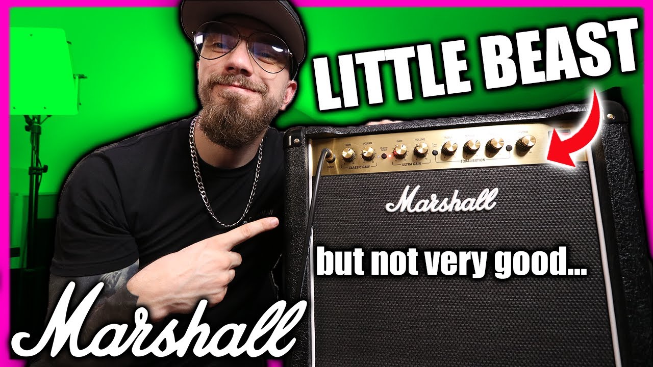 I WANTED TO LIKE IT... MARSHALL DSL5 COMBO AMP