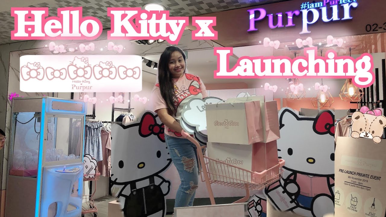 Hello Kitty x Purpur Collection Launching😍