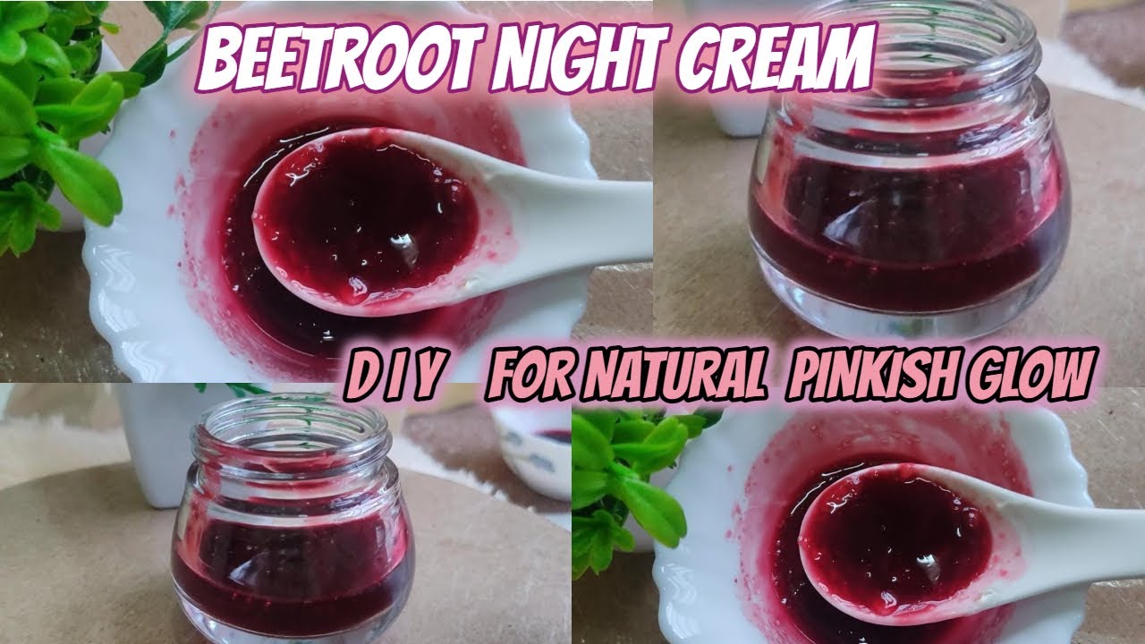 BEETROOT NIGHT CREAM | DIY  FOR PINKISH AND GLOWING SKIN | #video #malayalam  #youtubevideo  #diy
