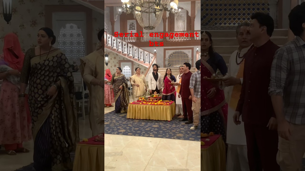 Serial engagement scence shoot bts 