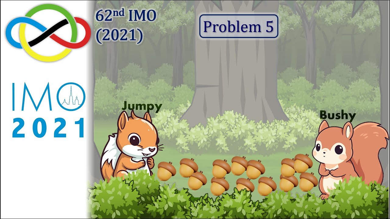 IMO 2021 Problem 5: Jumpy and Bushy