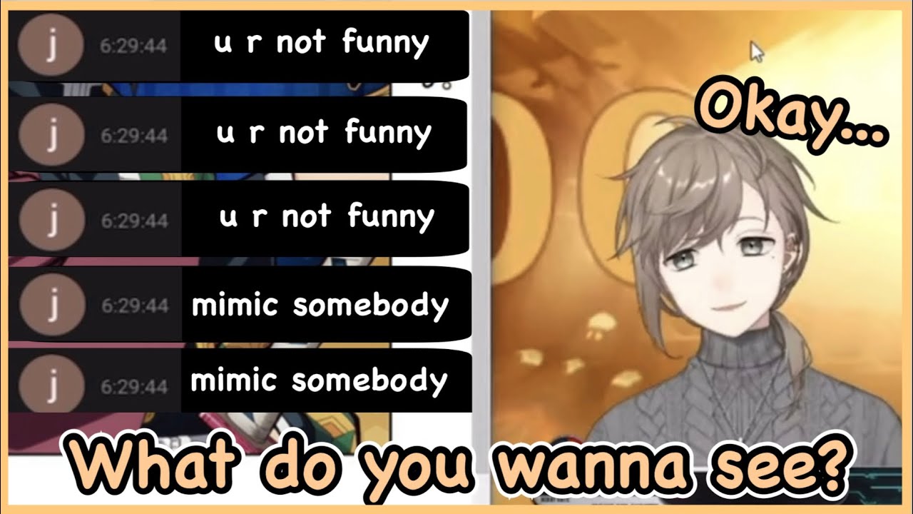 【ENG SUB】Kanae kindly interacts with a spammer during his stream