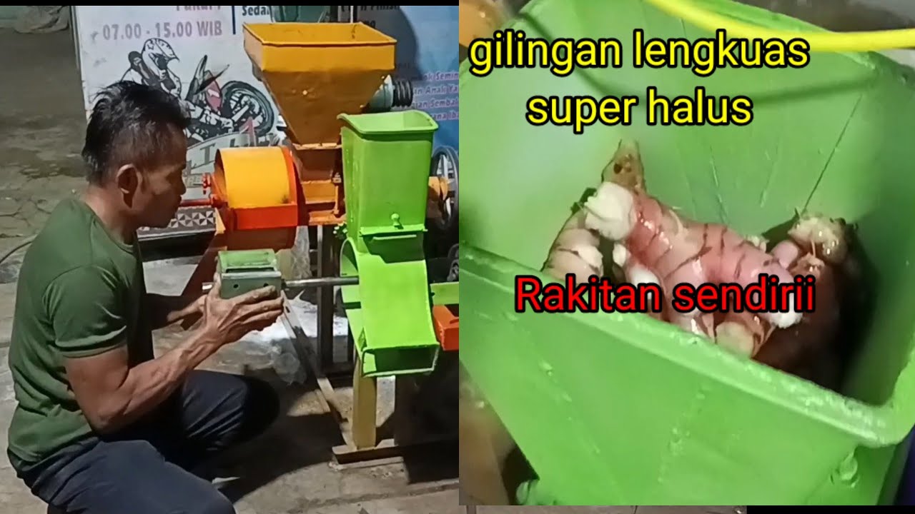 gilingan laos/lengkuas dan semua bumbu super cepat dan super halus
