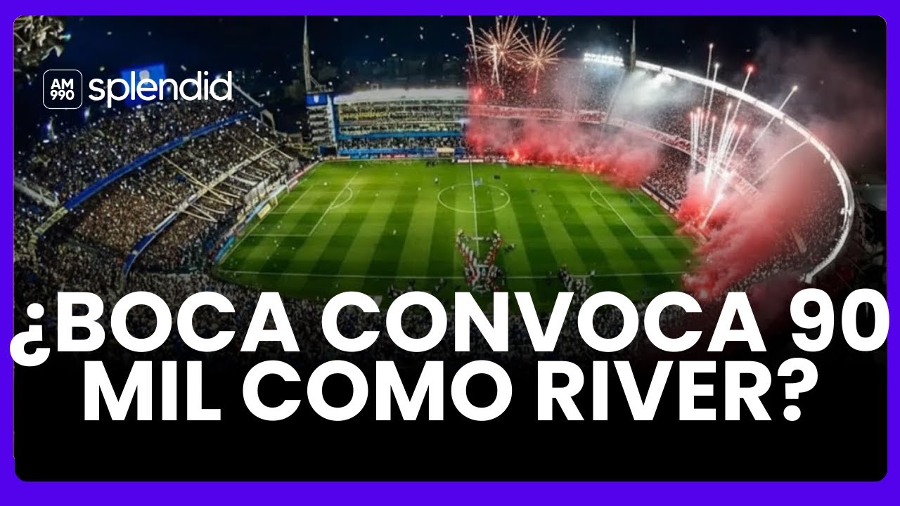 ¿Si BOCA tuviera una cancha para 90 MIL como RIVER la LLENARÍA? | PICANTE DEBATE