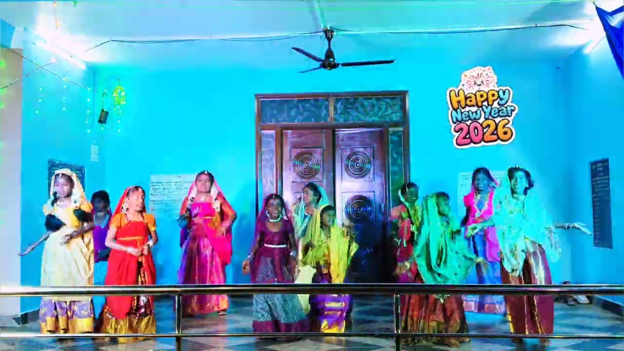Yuthavin Singam Primary  Girls Dance C.S.I St Andrews Church Kavanoor Pastorate New Year-2026