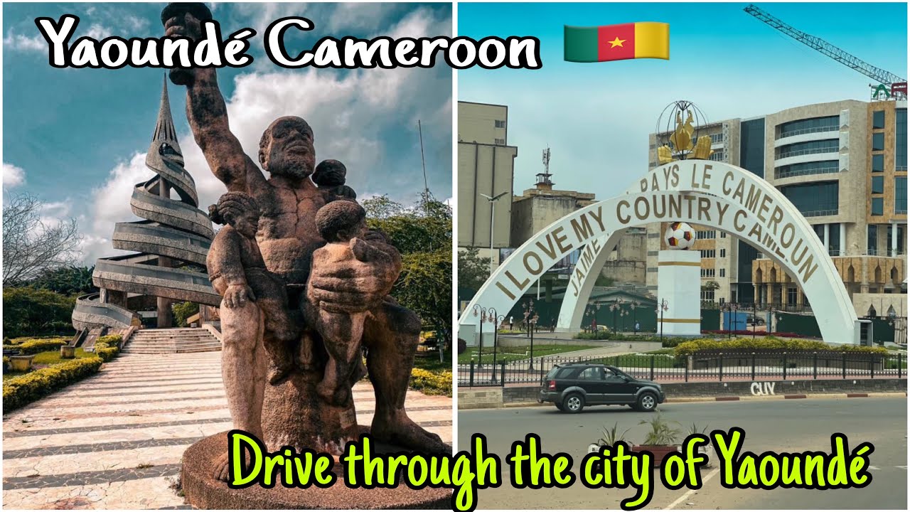 Yaoundé Drive Tour: Streets, Sights & City Vibes of Cameroon 🇨🇲 #drivethru 