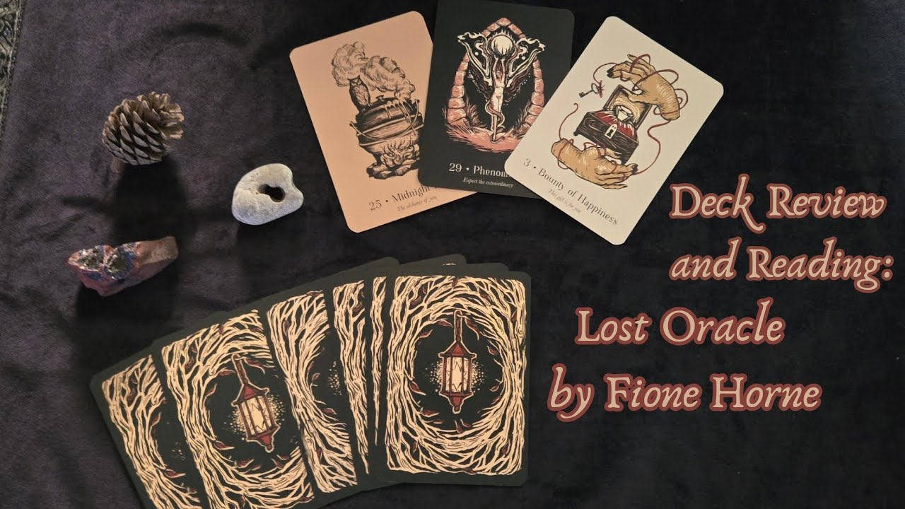 ✨ Oracle Review & Sample Reading | Lost Oracle by Fiona Horne 🧹🧙‍♀️