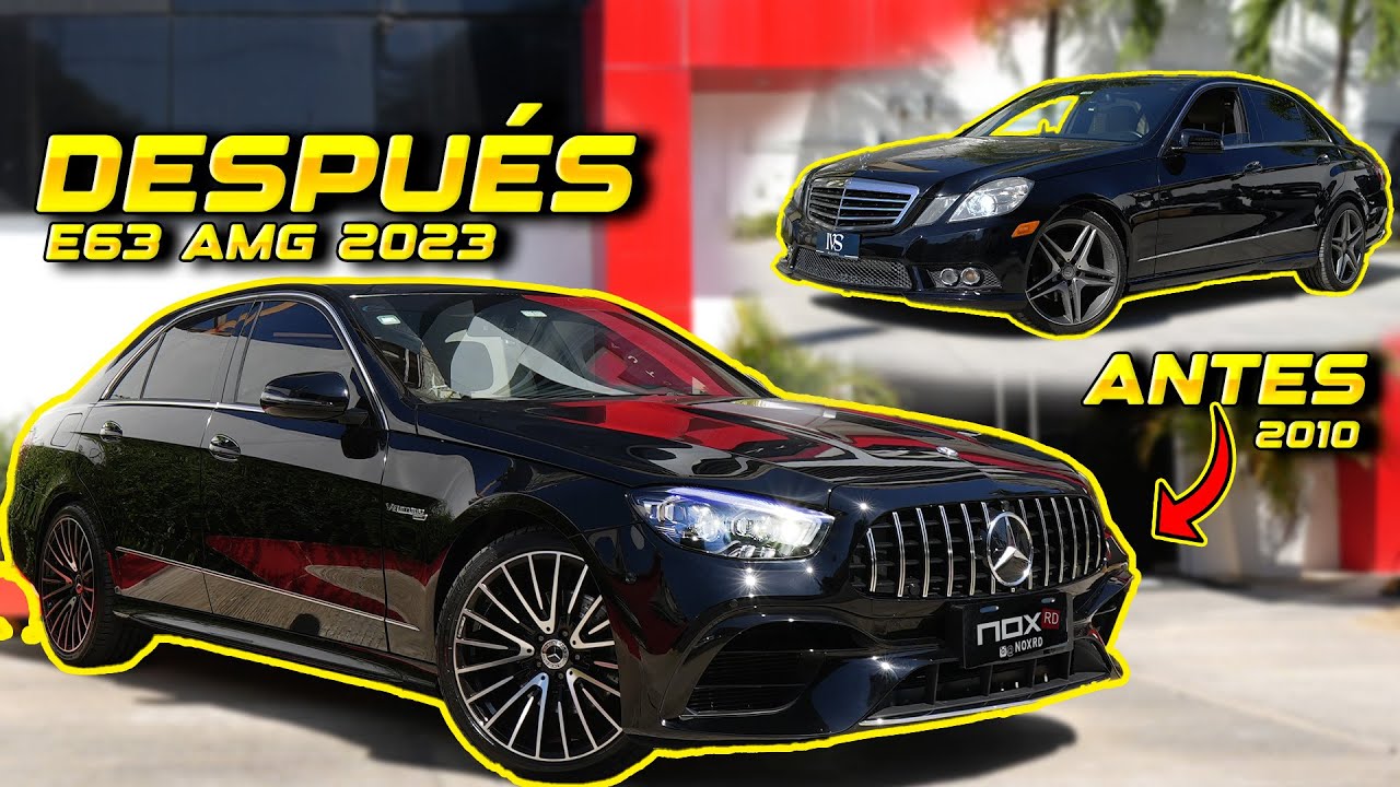 Posiblemente la Mejor transformacion del 2024 Mercedes clase E w212 avanzo 14 años
