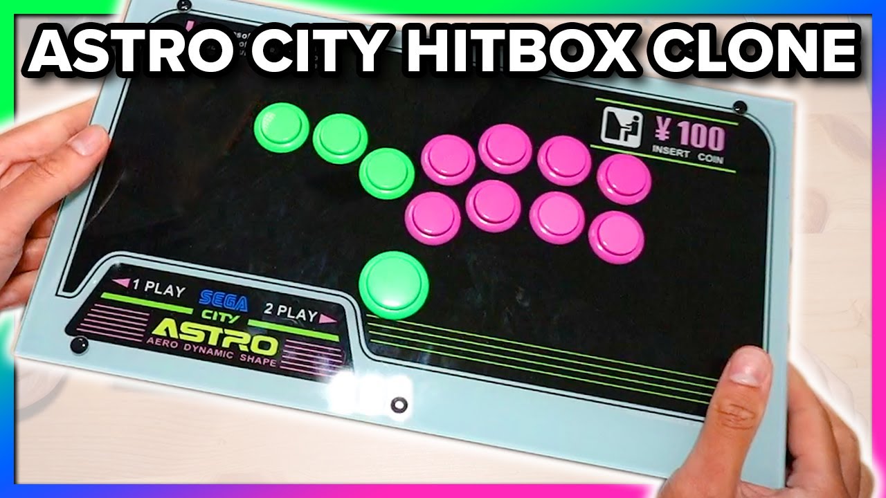 Fightbox Arcade Controller | Astro City Themed Hitbox Clone?!