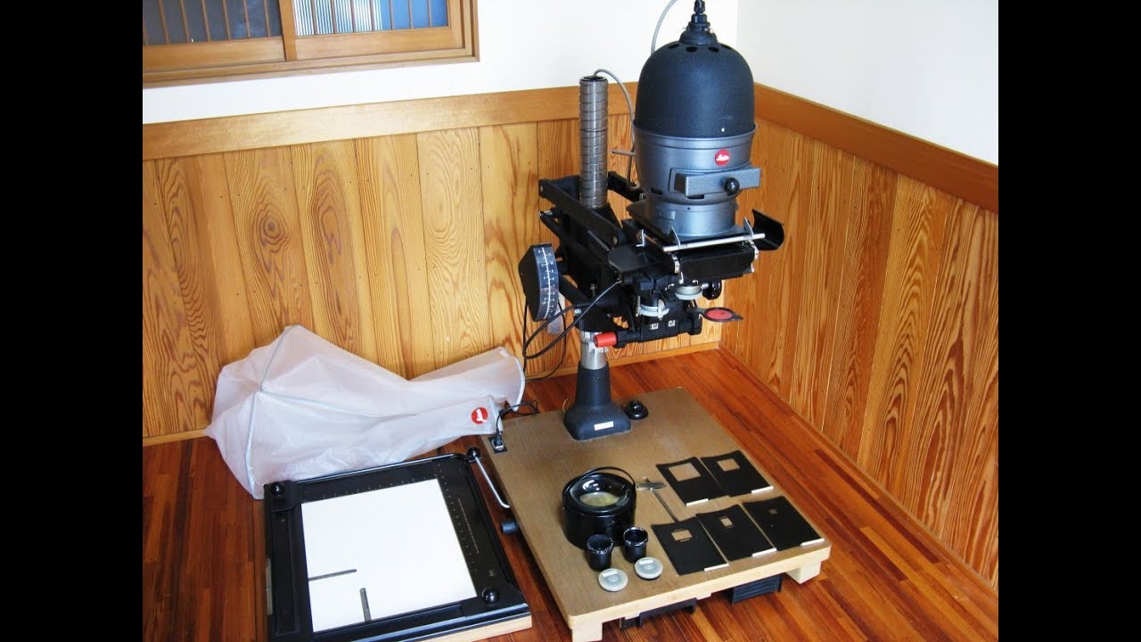 Leitz Focomat IIc + Focotar60mmf4.5 + V-Elmar 100mmf4.5