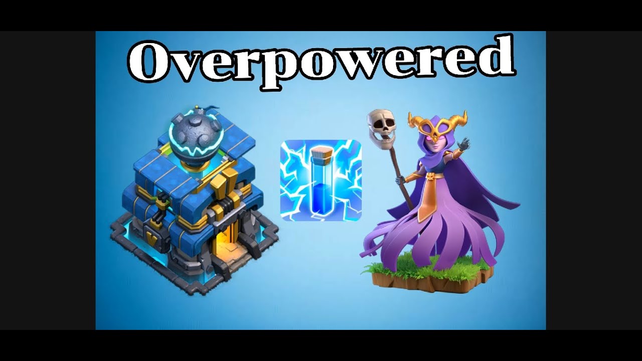 Th12 Zap Superwitch attack strategy l Clash of Clans