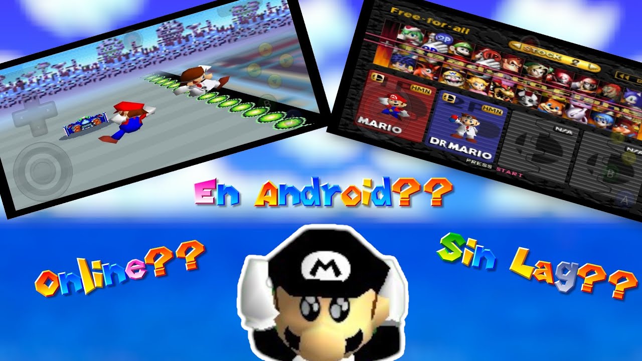 Como jugar smash remix online, en android y sin lag :D:D:D:D:D:D:D