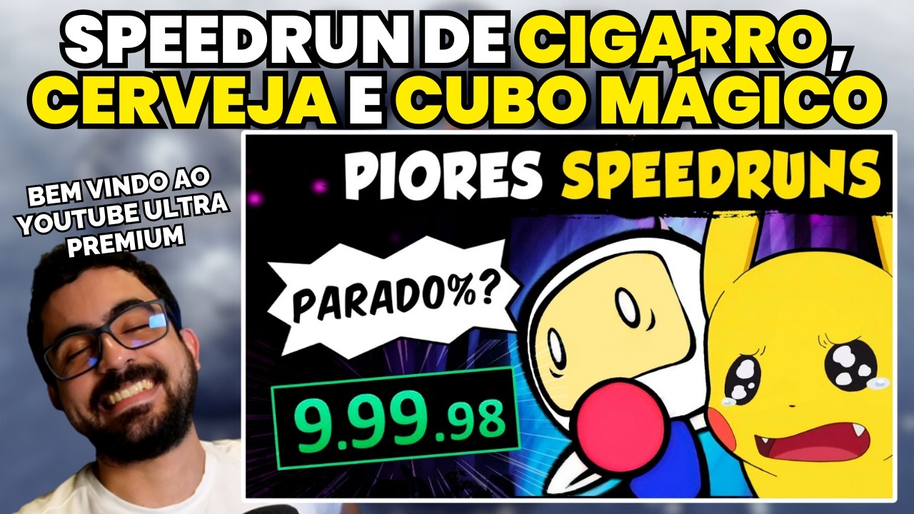 As Speedruns Mais BIZARRAS que Existem (Não Faça Isso)