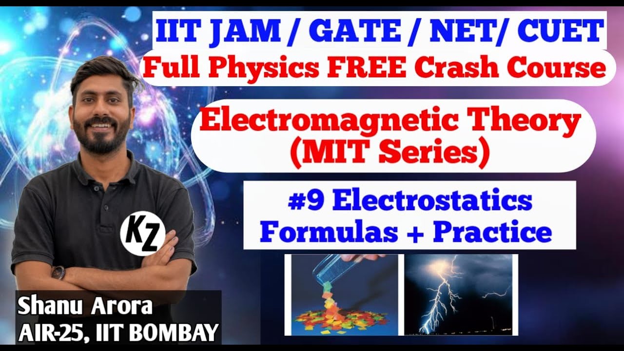 IIT JAM 2026 physics free crash course || IIT JAM EMT PYQs || MIT EMT Shanu Arora