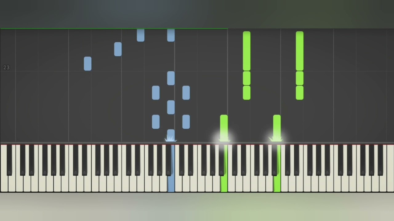 Nino Bravo - Libre (Tutorial para piano)