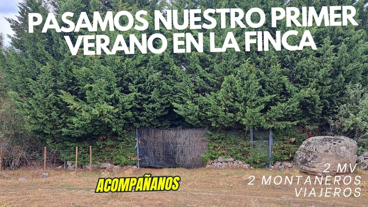 #32 NUESTRO PRIMER VERANO EN LA FINCA RUSTICA. Ponemos luz y agua, y saneamiento.