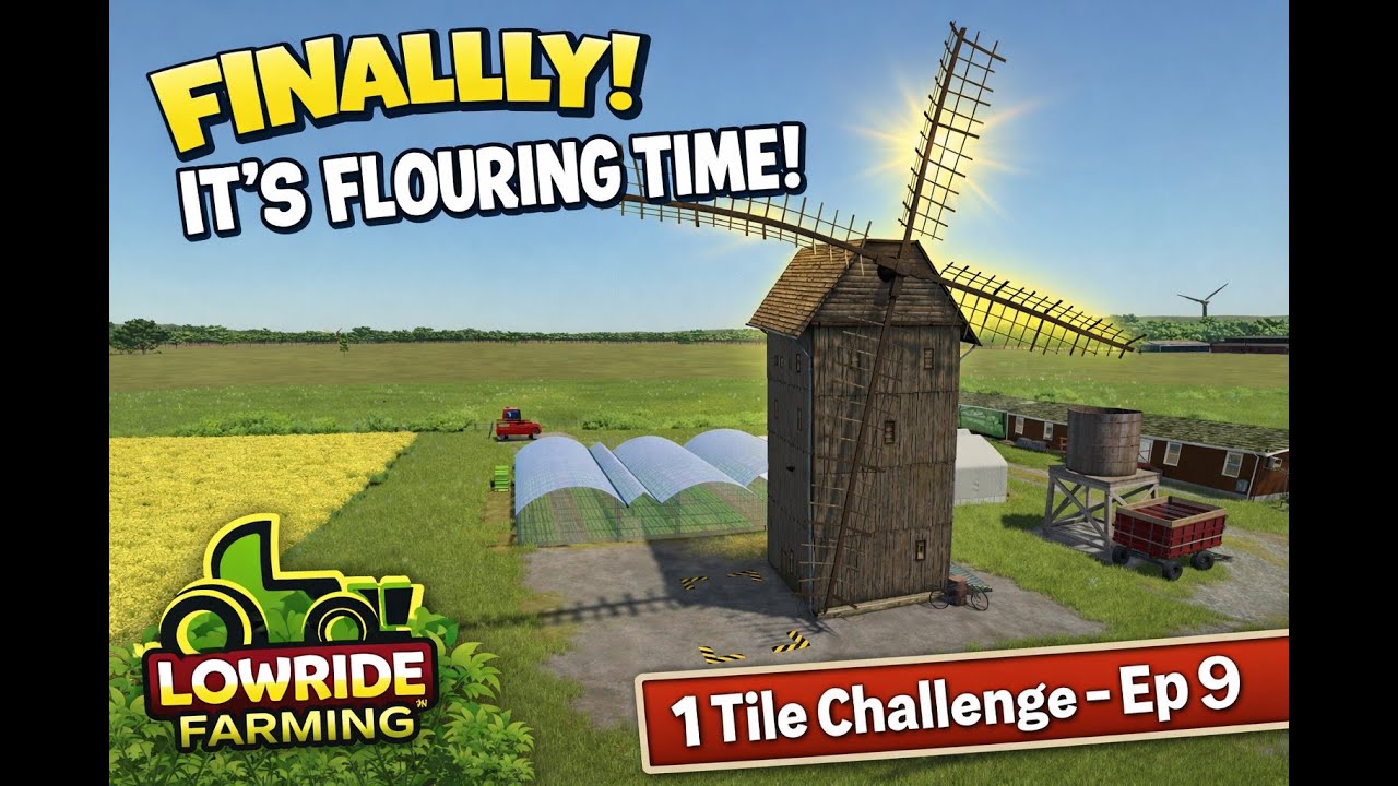 FS25 -1 Tile Competition Challenge Ep 9