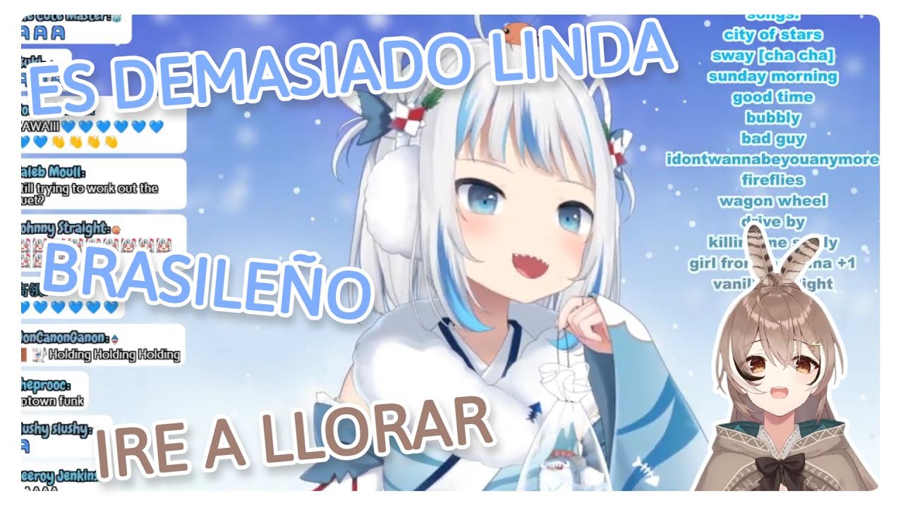 Mumei es tan linda que hace que Gura se ponga nerviosa [HololiveEN] [Sub Español]