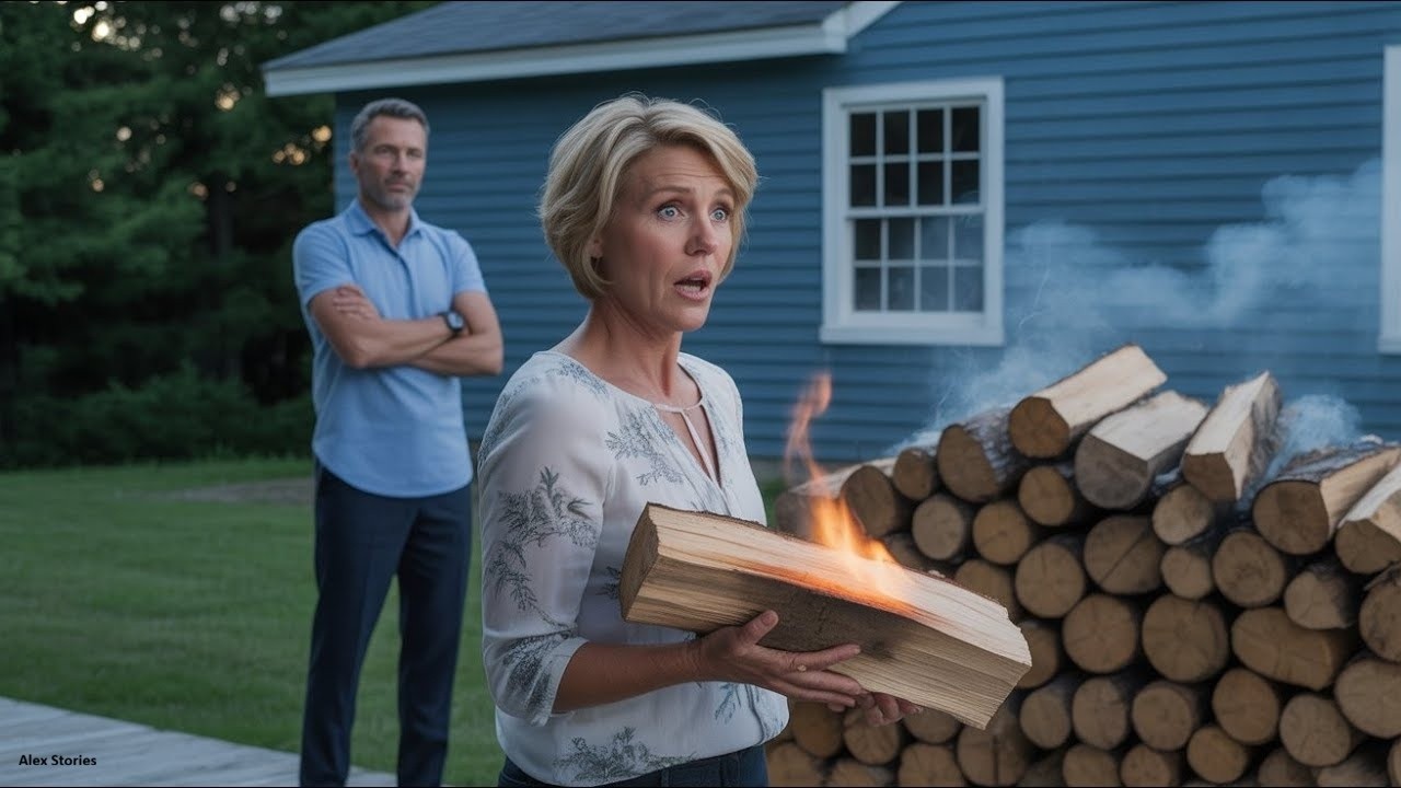 HOA Karen Kept Stealing My Firewood — So I Replaced It with Hollow Logs Filled with Gunpowder!
