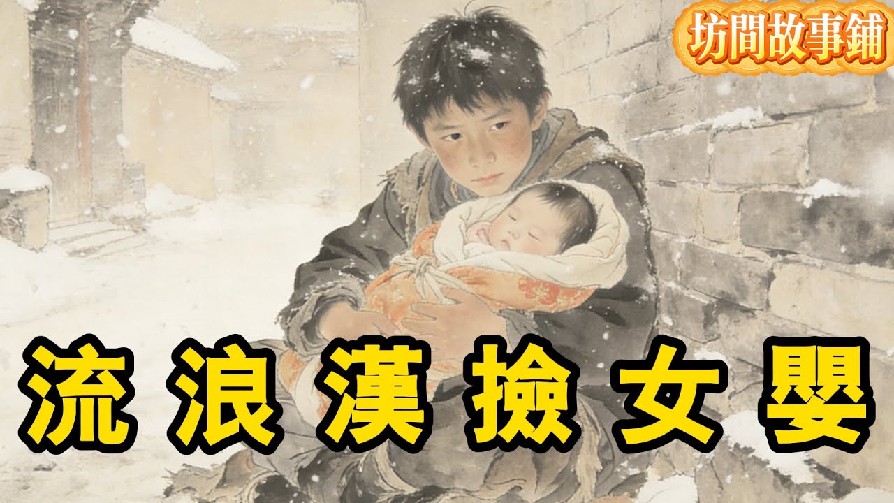 雪地裡小乞丐捡回棄嬰，靠體溫暖她、靠討來的米湯喂她！十年後女孩竟被微服的帝后認親，她卻死死攥著乞丐滿是凍瘡的手不放！#民間故事 #聽故事 #人生哲理 #睡前故事 #故事分享 #情感 #民间故事