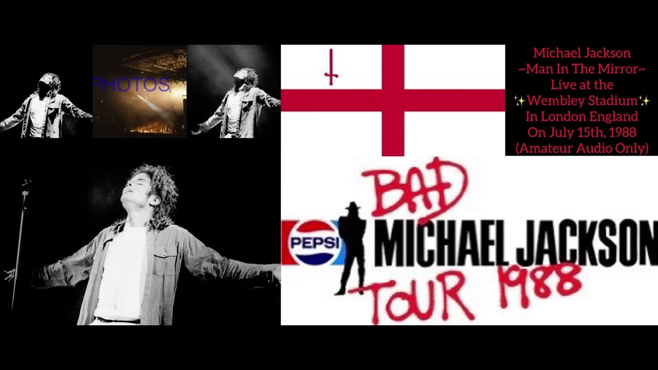 Michael Jackson ~Man In The Mirror~ Live at London July 15th, 1988 (Amateur Audio Only)
