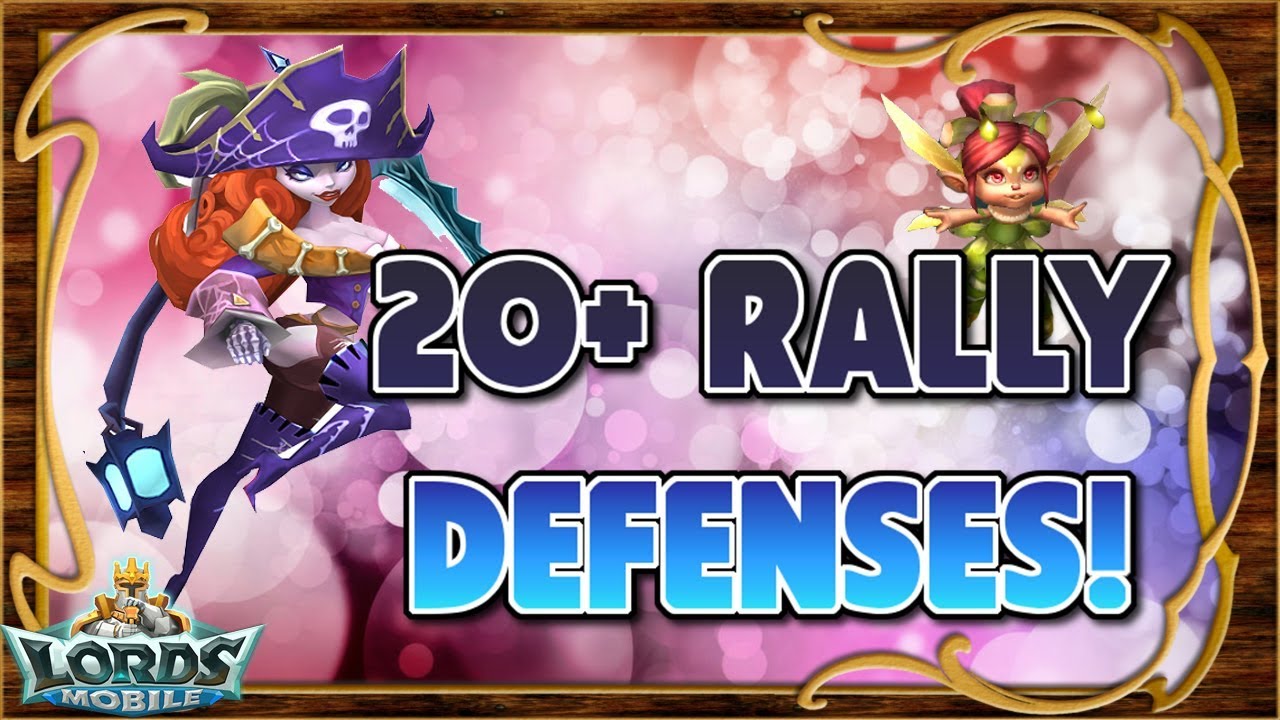 Lords Mobile ES - 20+ rallies defenses! CTK Family vs Legion! Kingdom 443!