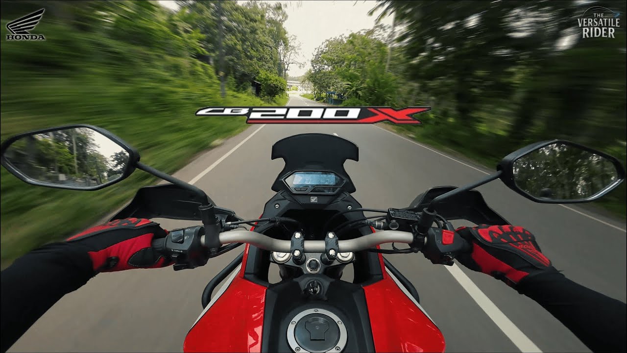 Honda CB200x | POV Pure Sound 4K Video | Ride#15 | ASMR | DJI OSMO Action 3