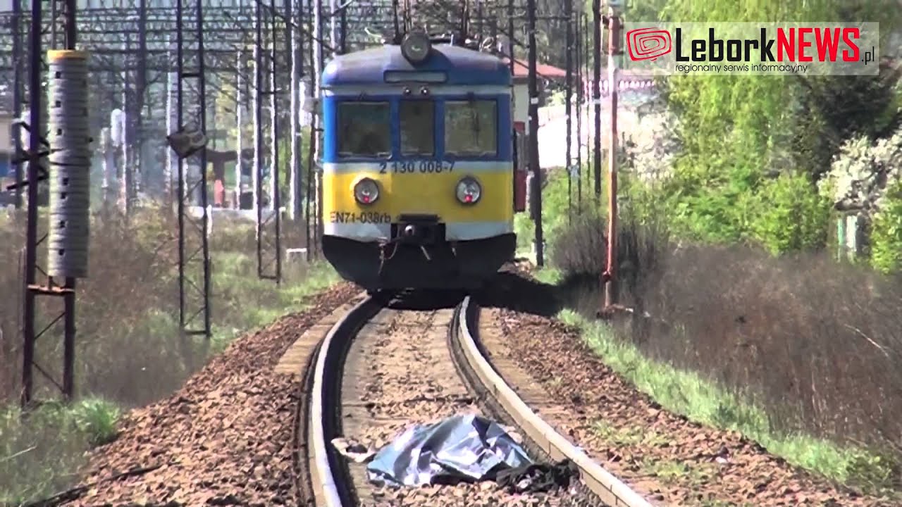 Tragedia na torach - 2014-04-25 -  www.LeborkNEWS.pl