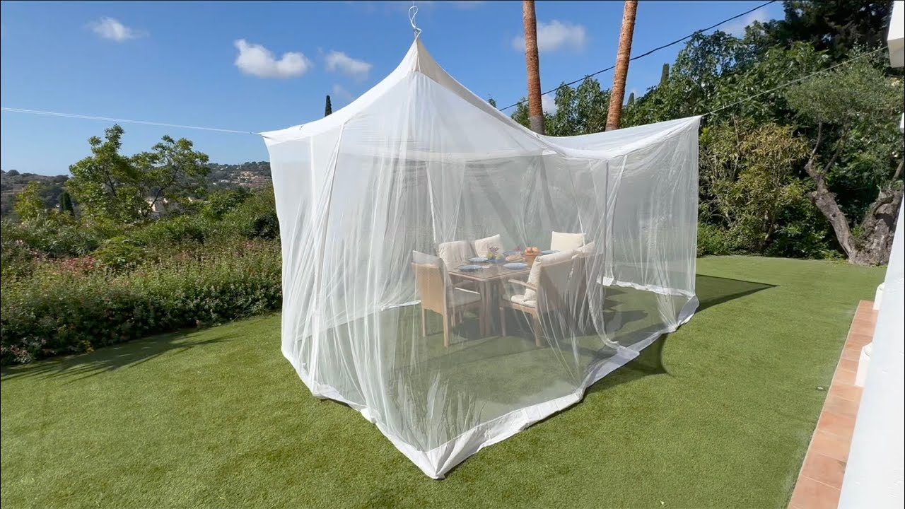 Mosquito Net for Patio Large Sizes for Outdoors | Insect Canopy House Screen Netting for Porch