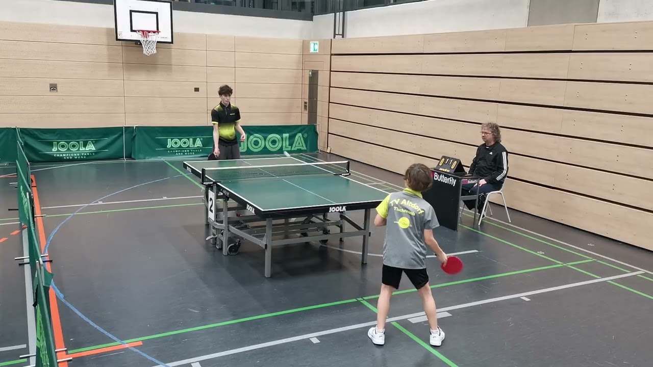 Jugend Tischtennis TV 1881 Altdorf II vs. SV Hohenstadt (4-6) 13.02.2026